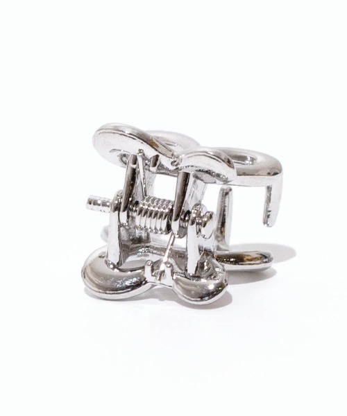 flower(フラワー)の「ミニパピヨンクリップ(2pc)(バレッタ/ヘアクリップ・レディース・ゴールド/シルバー・FREE)」の13枚目の写真