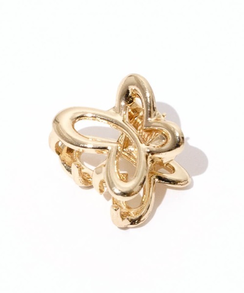 flower(フラワー)の「ミニパピヨンクリップ(2pc)(バレッタ/ヘアクリップ・レディース・ゴールド/シルバー・FREE)」の15枚目の写真