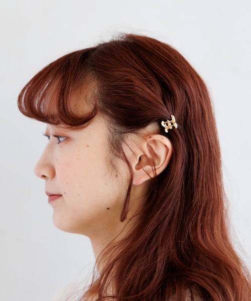 flower(フラワー)の「ミニパピヨンクリップ(2pc)(バレッタ/ヘアクリップ・レディース・ゴールド/シルバー・FREE)」の4枚目の写真