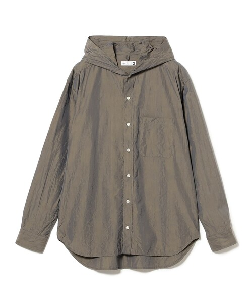 ts(s)(ティーエスエス)の「ts(s) / Hooded Shirt(シャツ/ブラウス・メンズ・カーキ・2/3)」の1枚目の写真