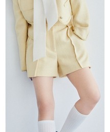 LILY BROWN ツイードショートパンツ イエロー パンツ（イエロー/黄色系・ツイード）ファッション通販 - ZOZOTOWN