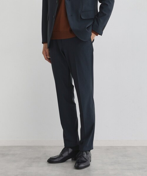 TAKEO KIKUCHI（タケオキクチ）の「【360°ストレッチ／セットアップ対応】None Of Stress パンツ（スラックス・メンズ・サンドベージュ/ブラック/ブラック系4/ベージュ/ブルー系その他/ダークブラウン/ネイビー系4・01/04/03/02）」の7枚目の写真