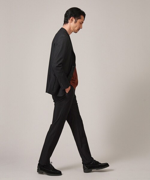 TAKEO KIKUCHI（タケオキクチ）の「【360°ストレッチ／セットアップ対応】None Of Stress パンツ（スラックス・メンズ・サンドベージュ/ブラック/ブラック系4/ベージュ/ブルー系その他/ダークブラウン/ネイビー系4・01/04/03/02）」の8枚目の写真