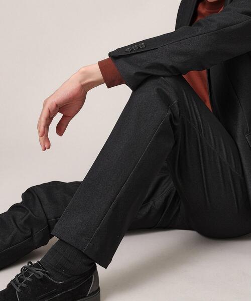 TAKEO KIKUCHI（タケオキクチ）の「【360°ストレッチ／セットアップ対応】None Of Stress パンツ（スラックス・メンズ・サンドベージュ/ブラック/ブラック系4/ベージュ/ブルー系その他/ダークブラウン/ネイビー系4・01/04/03/02）」の10枚目の写真