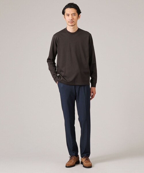 TAKEO KIKUCHI（タケオキクチ）の「【360°ストレッチ／セットアップ対応】None Of Stress パンツ（スラックス・メンズ・サンドベージュ/ブラック/ブラック系4/ベージュ/ブルー系その他/ダークブラウン/ネイビー系4・01/04/03/02）」の13枚目の写真