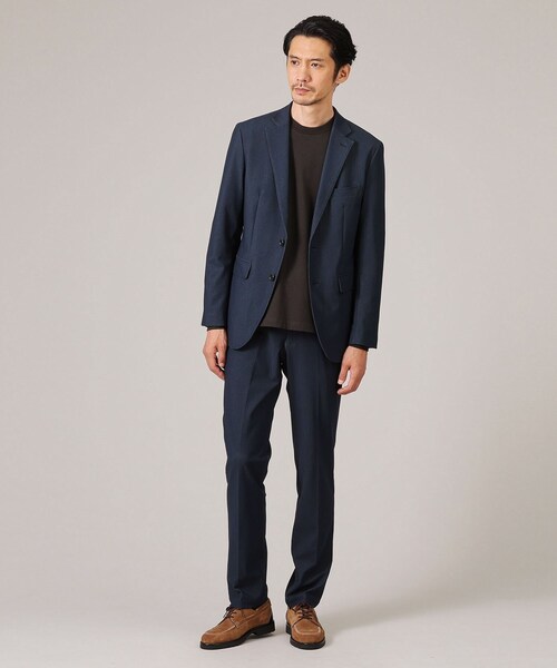 TAKEO KIKUCHI（タケオキクチ）の「【360°ストレッチ／セットアップ対応】None Of Stress パンツ（スラックス・メンズ・サンドベージュ/ブラック/ブラック系4/ベージュ/ブルー系その他/ダークブラウン/ネイビー系4・01/04/03/02）」の14枚目の写真