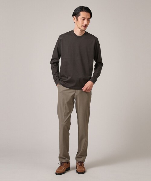 TAKEO KIKUCHI（タケオキクチ）の「【360°ストレッチ／セットアップ対応】None Of Stress パンツ（スラックス・メンズ・サンドベージュ/ブラック/ブラック系4/ベージュ/ブルー系その他/ダークブラウン/ネイビー系4・01/04/03/02）」の17枚目の写真