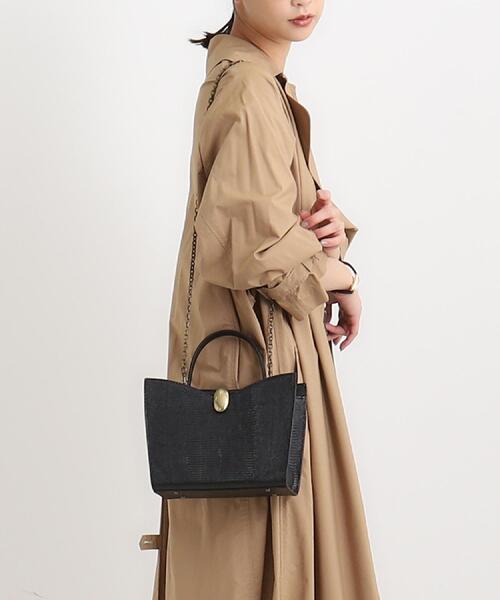 TOFF&LOADSTONE（トフアンドロードストーン）の「ノワ（ショルダーバッグ・レディース・ブラック/ナチュラル・00）」の5枚目の写真