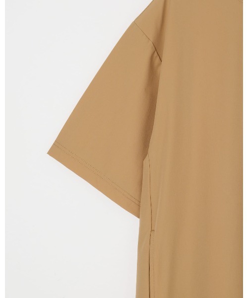 THOUSAND MILE（サウザンドマイル）の「【THOUSAND MILE】SHORT SLEEVE OP/ショートスリーブ　ワンピース（ワンピース・レディース・グレイッシュブルー/チャコールグレー/ブラック/ベージュ/オリーブ・FREE）」の8枚目の写真