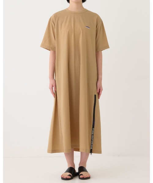 THOUSAND MILE（サウザンドマイル）の「【THOUSAND MILE】SHORT SLEEVE OP/ショートスリーブ　ワンピース（ワンピース・レディース・グレイッシュブルー/チャコールグレー/ブラック/ベージュ/オリーブ・FREE）」の13枚目の写真