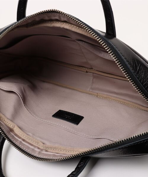 TIDEWAY(タイドウェイ)の「ICY DOCUMENT 2WAY BOSTON / WIDE(ボストンバッグ・レディース・アッシュグレー/ブラック/レッド/オフホワイト・FREE)」の10枚目の写真