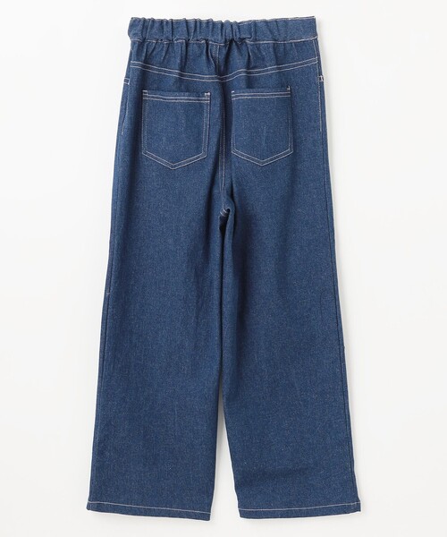 ANY(エニィ)の「デニムワイドパンツ(その他パンツ・キッズ・ネイビー系/ブルー系・160/140/150)」の9枚目の写真