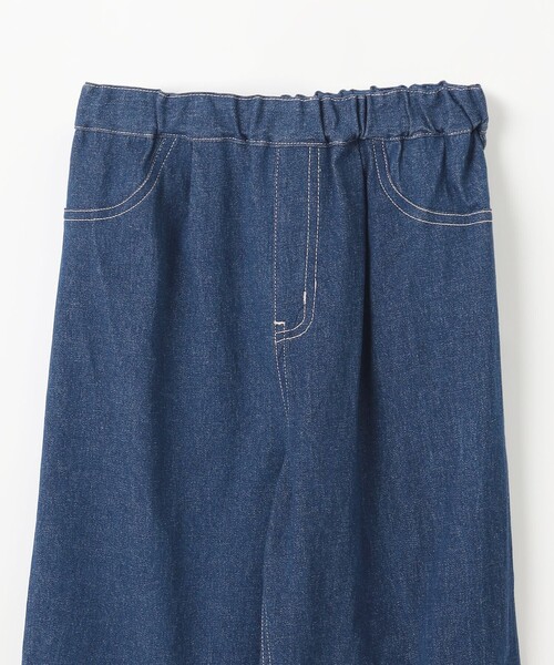 ANY(エニィ)の「デニムワイドパンツ(その他パンツ・キッズ・ネイビー系/ブルー系・160/140/150)」の10枚目の写真