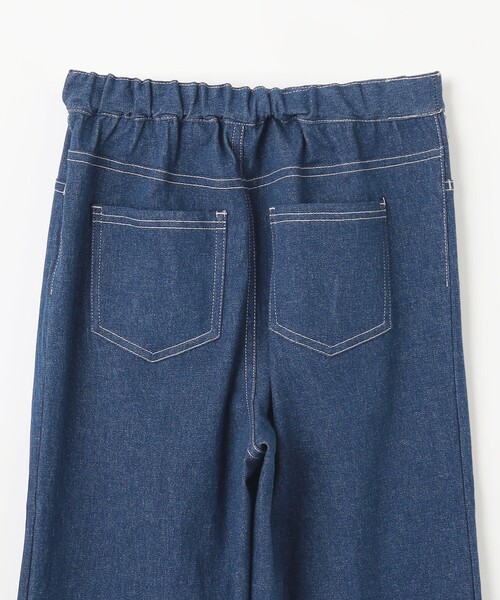 ANY(エニィ)の「デニムワイドパンツ(その他パンツ・キッズ・ネイビー系/ブルー系・160/140/150)」の11枚目の写真