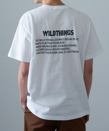 WILD THINGS | 【WILD THINGS】≪別注≫ステンシルバックプリントTee(Tシャツ/カットソー)