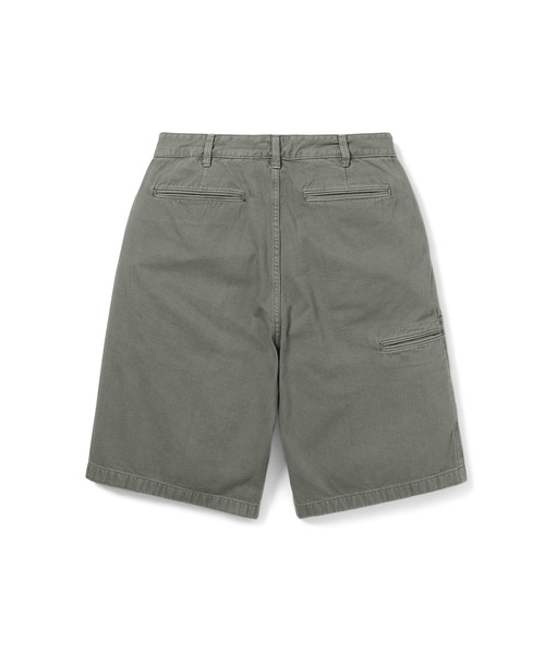 thisisneverthat ナイロンハーフパンツ グレー セール】Overdyed Half Short（その他パンツ）｜thisisneverthat