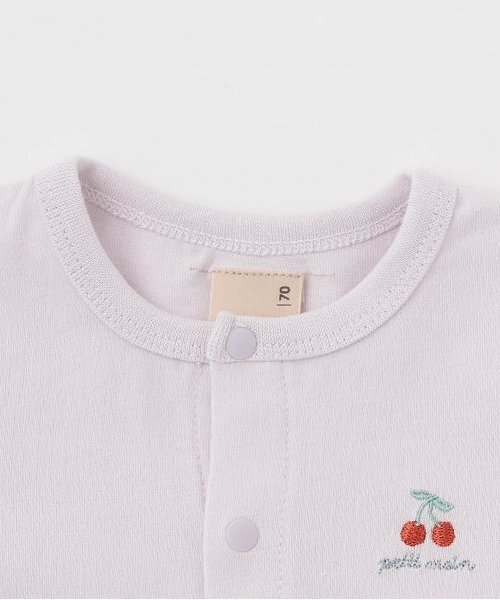 petit main（プティマイン）の「【GOODPRICE】長袖カバーオール（ロンパース・キッズ・ブルー系その他2/ベージュ/アイボリー/ラベンダー/ライトカーキ/ホワイト系その他・80ｃｍ/70cm）」の10枚目の写真