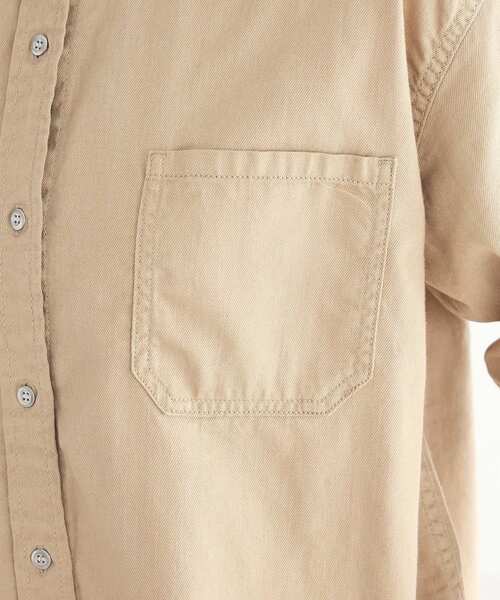 CRAFT STANDARD BOUTIQUE(クラフトスタンダードブティック)の「ワークシャツ ◆(シャツ/ブラウス・レディース・カーキ/ベージュ/ライトインディゴブルー・FREE)」の21枚目の写真