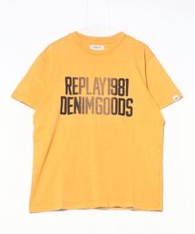 REPLAY | ガーメントダイコットンジャ－ジープリントＴシャツ(Tシャツ/カットソー)