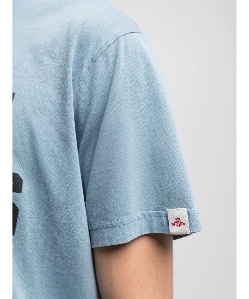 REPLAY（リプレイ）の「ガーメントダイコットンジャ－ジープリントＴシャツ（Tシャツ/カットソー・メンズ・イエロー/レッド/グレイッシュブルー・SMALL/MEDIUM/LARGE/X-LARGE）」の8枚目の写真