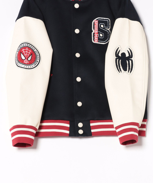 Marvel スパイダーマン グレートパワー スタジャン (L) キャラジャン アパレル マーベル Marvel スパイダーマン グレートパワー スタジャン (L) キャラ