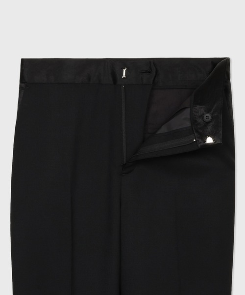 CINOH(チノ)の「BLACK FORMAL インサイドベンツパンツ(スラックス・レディース・ネイビー/ブラック・38/36)」の9枚目の写真