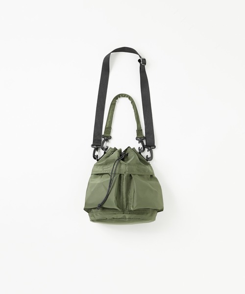 meltum(メルタム)の「【ZOZO限定】2WAY MILITARY POUCH(ショルダーバッグ・メンズ・ブラック/ベージュ/オリーブ/アイボリー・FREE)」の4枚目の写真