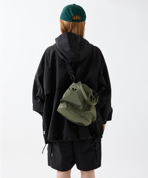 meltum(メルタム)の「【ZOZO限定】2WAY MILITARY POUCH(ショルダーバッグ・メンズ・ブラック/ベージュ/オリーブ/アイボリー・FREE)」の6枚目の写真