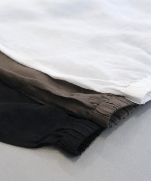 aquagarage（アクアガレージ）の「シアーパーカー（シャツ/ブラウス・レディース・カーキ/ブラック/オフホワイト・L/M）」の18枚目の写真