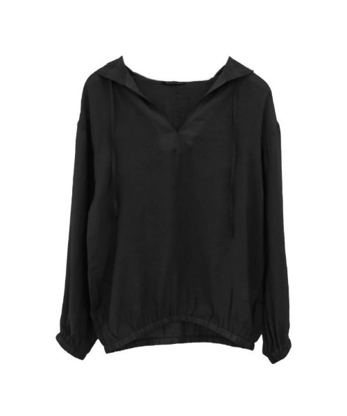 aquagarage（アクアガレージ）の「シアーパーカー（シャツ/ブラウス・レディース・カーキ/ブラック/オフホワイト・L/M）」の22枚目の写真