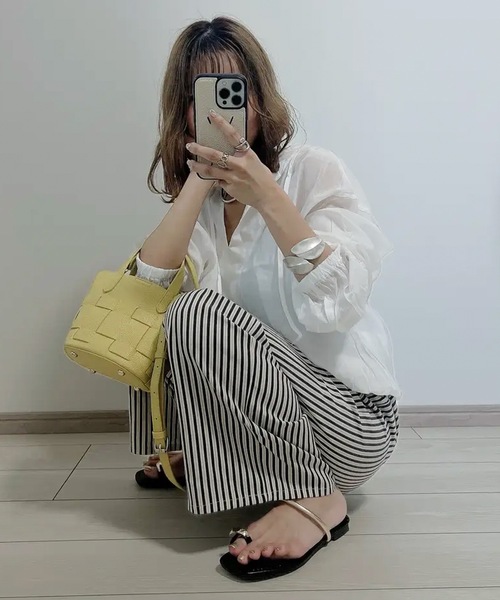 ブラウス シャツ El mar　シアーパーカーシャツ レディース CANAL JEAN ブラウス シャツ El mar シアーパーカーシャツ