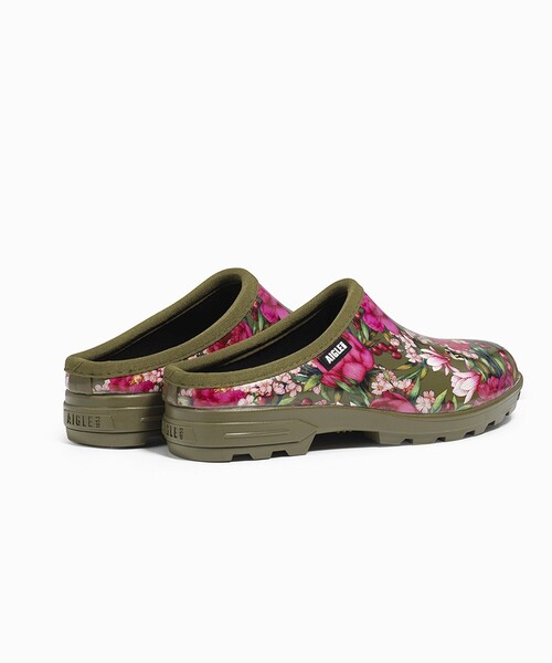 AIGLE（エーグル）の「レスフォーオープンクロaッグサンダル　プリント（サンダル・レディース・グリーン/ネイビー/モスグリーン・36/40/39/37/38/35/41）」の15枚目の写真