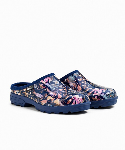 AIGLE（エーグル）の「レスフォーオープンクロaッグサンダル　プリント（サンダル・レディース・グリーン/ネイビー/モスグリーン・36/40/39/37/38/35/41）」の22枚目の写真