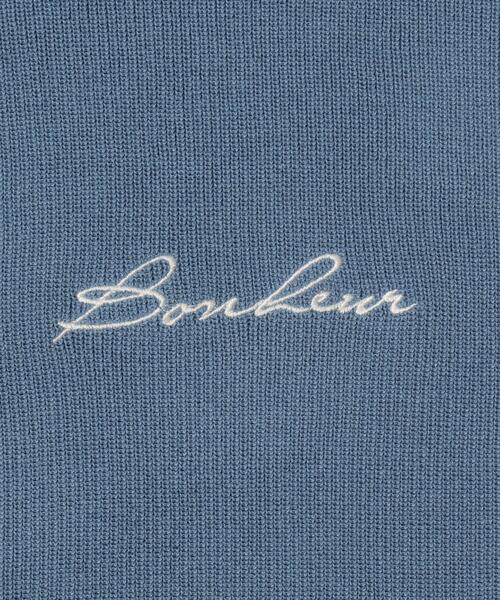BROWNY（ブラウニー）の「BROWNY/アクセ付きワンポイントニットプルオーバー（ニット/セーター・メンズ・サックスブルー/オフホワイト・LARGE/MEDIUM）」の22枚目の写真
