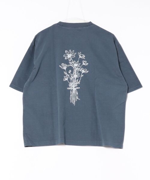 ムラサキスポーツ（ムラサキスポーツ）の「RIKKA FEMME/リッカファム ピグメント加工Tシャツ RF25SS10（Tシャツ/カットソー・レディース・ブラウン/カーキ/ネイビー・FREE）」の10枚目の写真