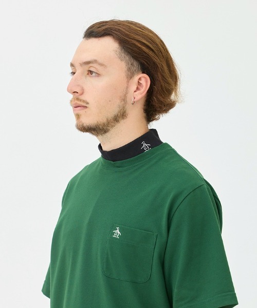 メンズウェア Penguin by Munsingwear/MOCK NECK SHIRT Penguin by Munsingwear MOCK NECK TーSHIRT / モックネックT