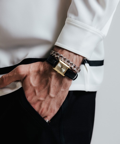 CRIMIE（クライミー）の「RAYS WATCH GOLD（アナログ腕時計・メンズ・ゴールド/ブラック×ゴールド・L/M）」の17枚目の写真
