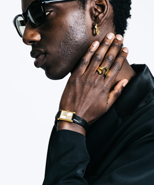 CRIMIE(クライミー)の「RAYS WATCH GOLD(アナログ腕時計・メンズ・ゴールド/ブラック×ゴールド・L/M)」の3枚目の写真