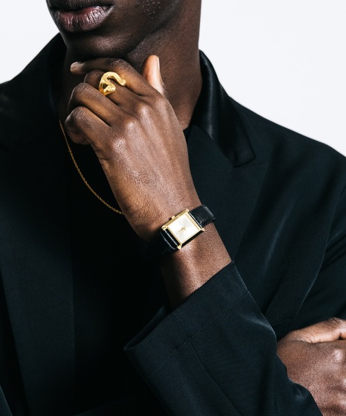 CRIMIE(クライミー)の「RAYS WATCH GOLD(アナログ腕時計・メンズ・ゴールド/ブラック×ゴールド・L/M)」の4枚目の写真