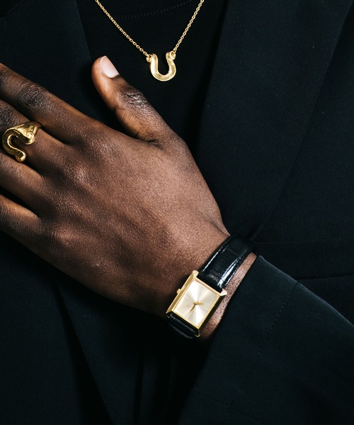 CRIMIE(クライミー)の「RAYS WATCH GOLD(アナログ腕時計・メンズ・ゴールド/ブラック×ゴールド・L/M)」の5枚目の写真
