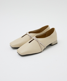 PICHE ABAHOUSE ベージュ オープントゥパンプス PICHE ABAHOUSE パンプス 「伝説のベストセラーパンプス」ポイン