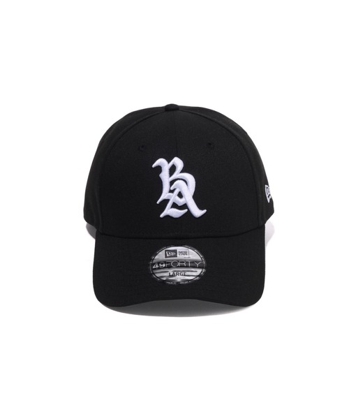 A BATHING APE（アベイシングエイプ）の「BASEBALL LOGO NEW ERA 49FORTY CAP（キャップ・メンズ・ネイビー/ブラック・SMALL/XX-LARGE/MEDIUM/X-LARGE/LARGE）」の3枚目の写真