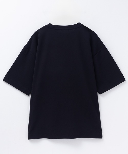 URBAN COLLECTION（アーバンコレクション）の「URBANCOLLECTION カットジョーゼット 布帛パネル切替テーパードTシャツ（Tシャツ/カットソー・メンズ・ブラック系その他/ホワイト系その他・S/M/L/XL）」の19枚目の写真