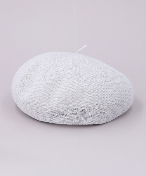 CA4LA（カシラ）の「TERRA SS（ハンチング/ベレー帽・レディース・ライトグレー/ピンク/ベージュ/ブラック・ONESIZE）」の2枚目の写真