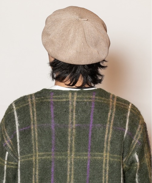 CA4LA（カシラ）の「TERRA SS（ハンチング/ベレー帽・レディース・ライトグレー/ピンク/ベージュ/ブラック・ONESIZE）」の10枚目の写真