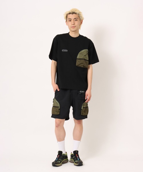 atmos（アトモス）の「atmos Utility T-shirt / アトモス ユーティリティ Tシャツ（Tシャツ/カットソー・メンズ・ブラック/ベージュ・M/L/XL）」の10枚目の写真