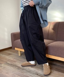 カーブラインワイドパンツ