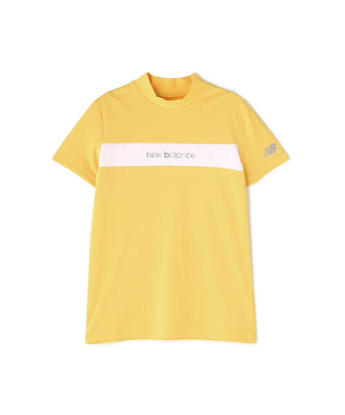セール】【new balance golf】ストレッチ 保形性 半袖 モック