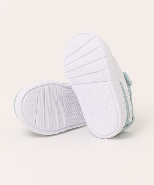 PUMA(プーマ)の「PUMA プーマ 12-16 COURTFLEX V3 LINA V INF コートフレックス V3 リナ V インファント 400579 03MODERN MINT(スニーカー・キッズ・グリーン・12/13/14/15 /16)」の2枚目の写真