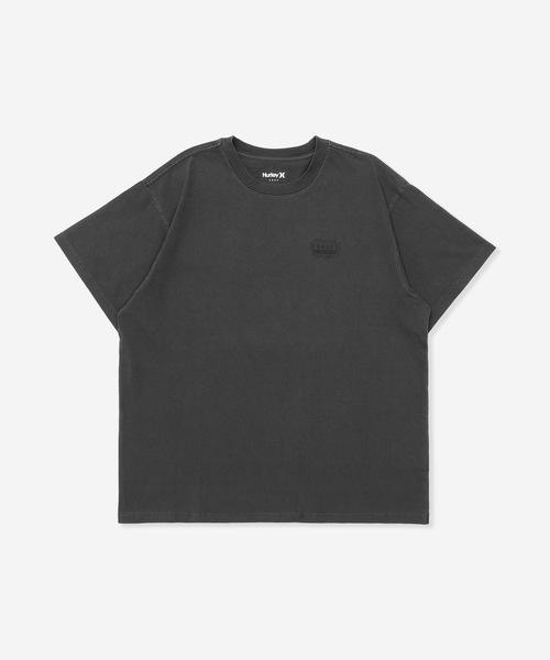 tシャツ 「Hurley/ハーレー」レディースヘビーウェイトTシャツ　バックプリント　オーバーサイズシルエット　BACK EMB SS TEE レディ Hurley tシャツ 「Hurley/ハーレー」レディースヘビーウェイトT